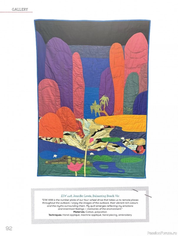 Коллекция проектов для рукодельниц в журнале «Quilters Companion №134 2025»