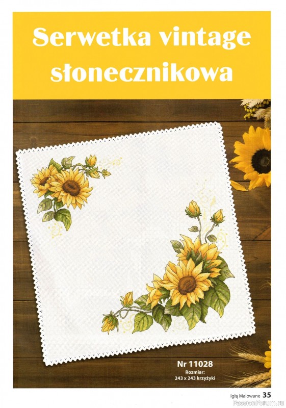 Коллекция вышивки в журнале «Igla Malowane №4 2024»