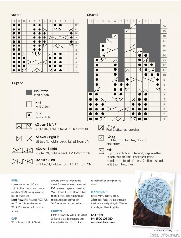 Вязаные модели спицами в журнале &laquo;Creative Knitting №91 2025&raquo;