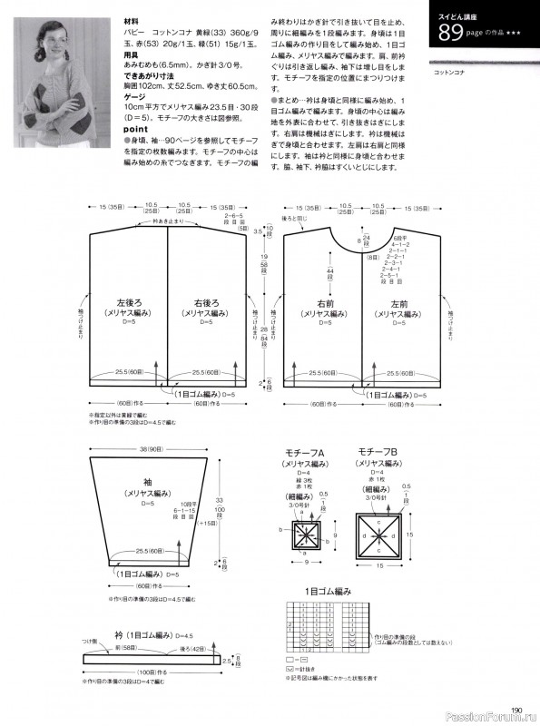 Вязаные модели в журнале &laquo;Keito Dama №201 - Spring 2024&raquo;. Продолжение