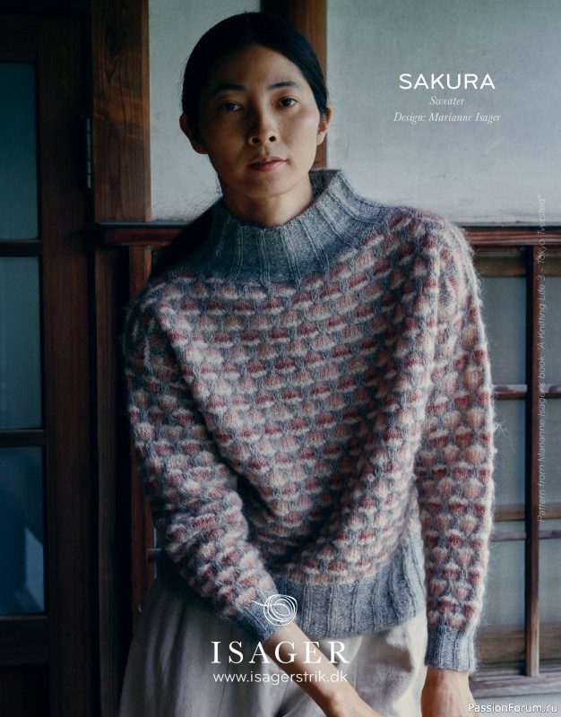 Вязаные модели в журнале «Laine Magazine №24 2025 Spring»