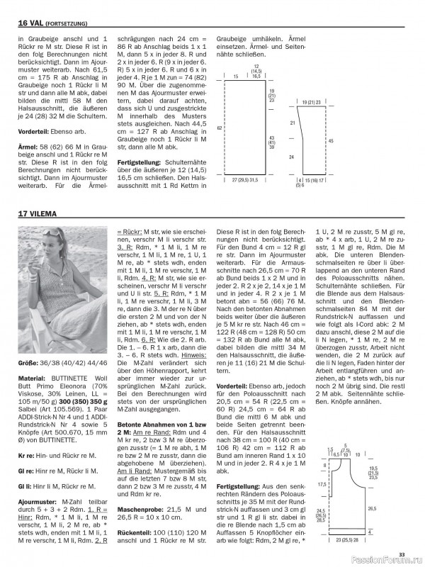 Вязаные модели в журнале &laquo;Maschentrends №2 2026&raquo;