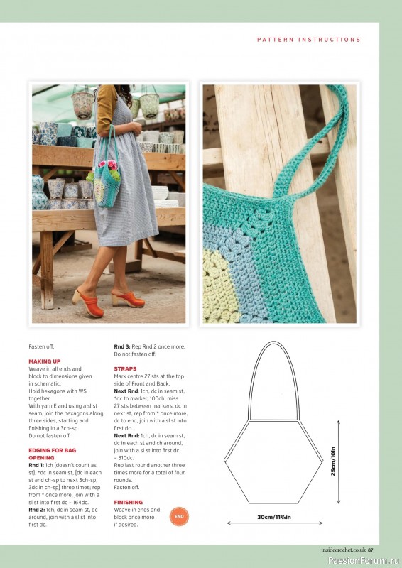 Вязаные проекты крючком в журнале &laquo;Inside Crochet №189 2026&raquo;