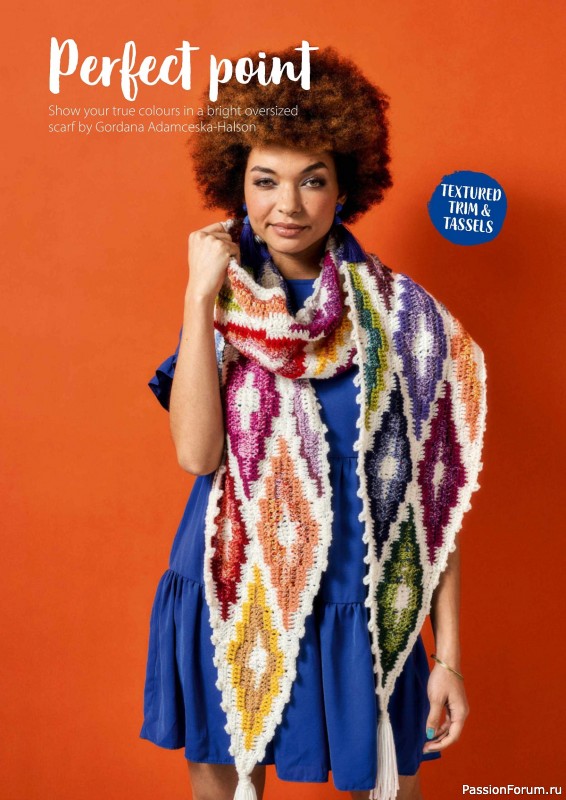 Вязаные проекты крючком в журнале «Simply Crochet №148 2024»