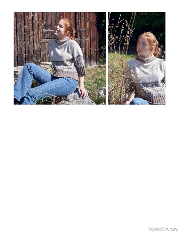 Вязаные проекты в книге «Fair Isle Fashion Knits». Продолжение