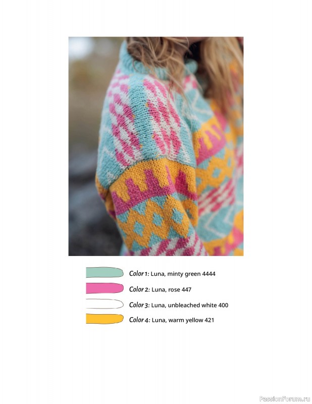 Вязаные проекты в книге «Happy Nordic Knits»