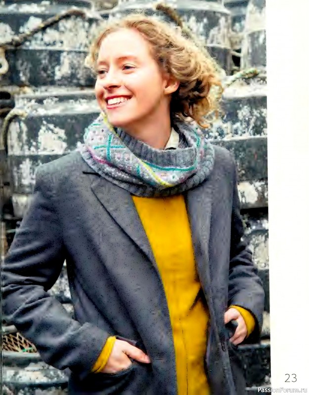 Вязаные проекты в книге «More Easy Fairisle Knits».