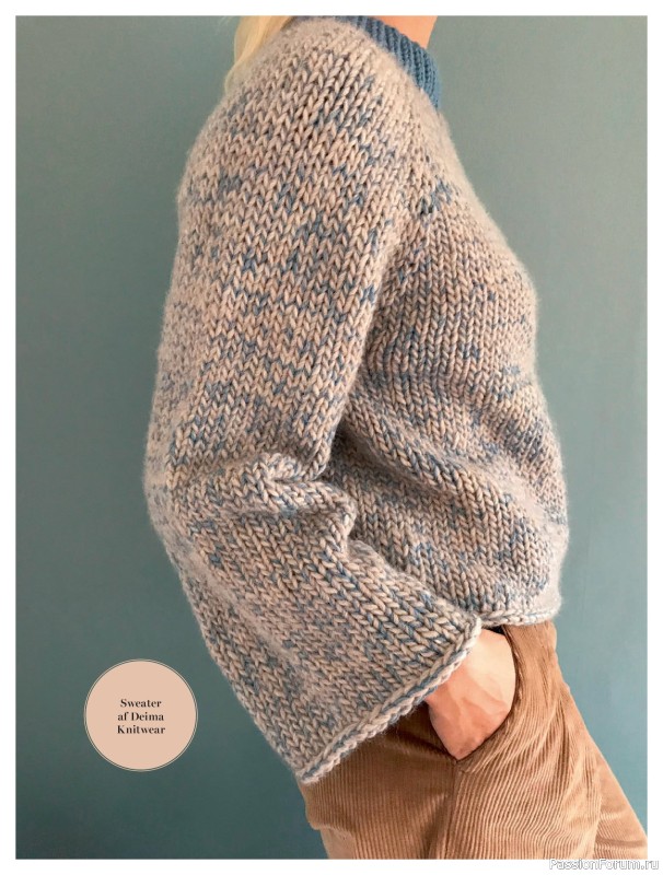 Вязаные проекты в журнале &laquo;ALT for Damerne №34 2019&raquo;