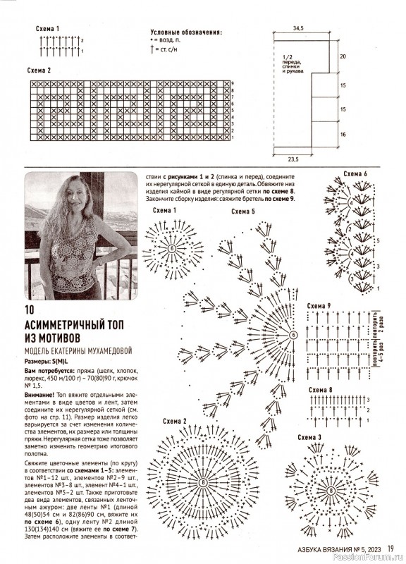 Авторские проекты в журнале «Азбука вязания №5 2023»