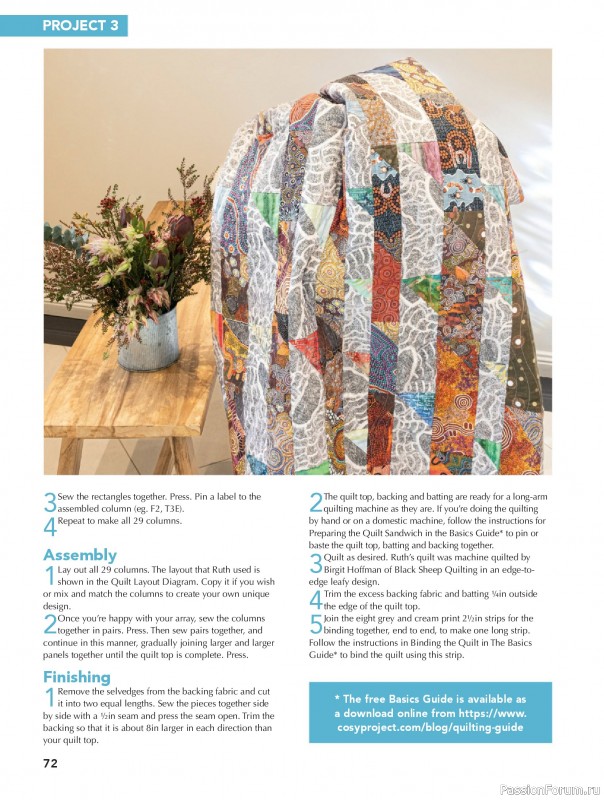 Коллекция проектов для рукодельниц в журнале «Great Australian Quilts №16 2025»