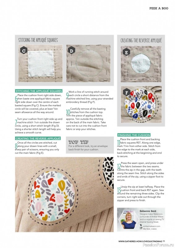 Коллекция проектов для рукодельниц в журнале «Love Patchwork & Quilting №152 2025»