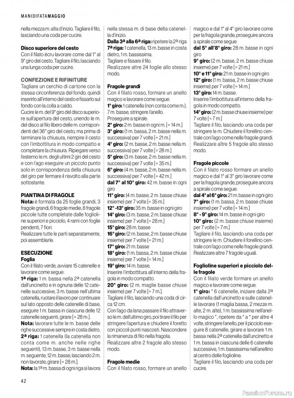 Коллекция проектов для рукодельниц в журнале &laquo;Mani di Fata - Maggio 2026&raquo;