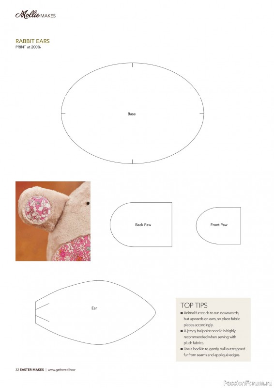 Коллекция проектов для рукодельниц в журнале «Mollie Makes - Easter Makes 2026»