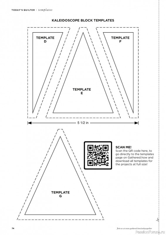 Коллекция проектов для рукодельниц в журнале &laquo;Todays Quilter №136 2026&raquo;