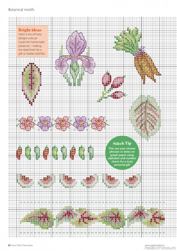 Коллекция вышивки в журнале &laquo;Cross Stitch Favourites - Spring 2025&raquo;