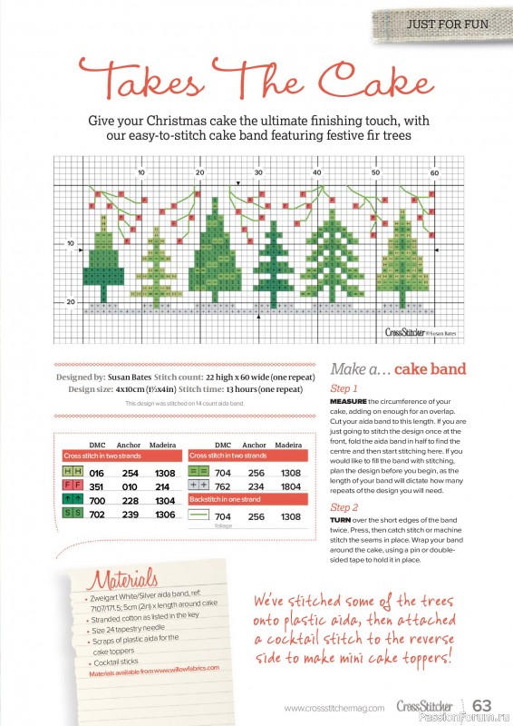 Коллекция вышивки в журнале «CrossStitcher №430 2025»