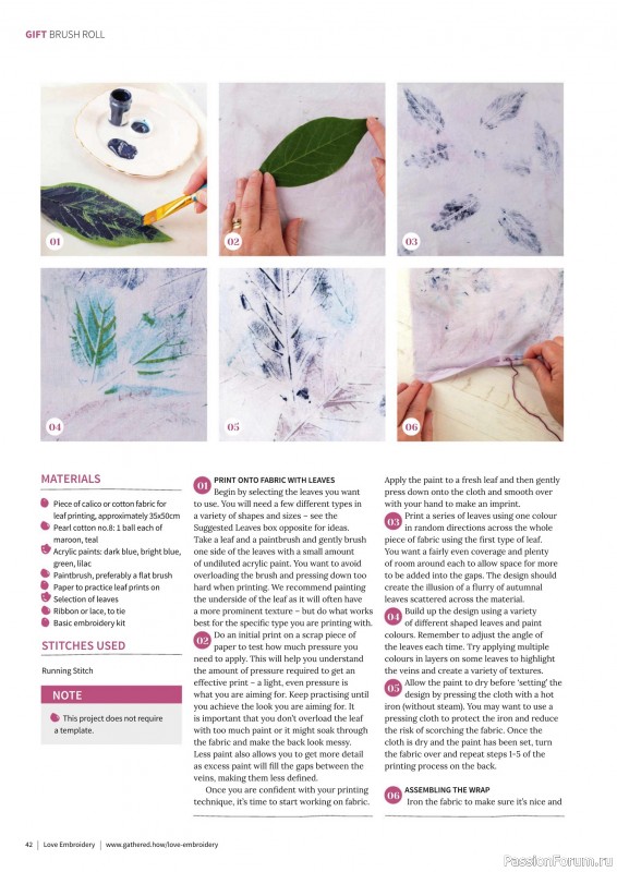 Коллекция вышивки в журнале «Love Embroidery №70 2025»