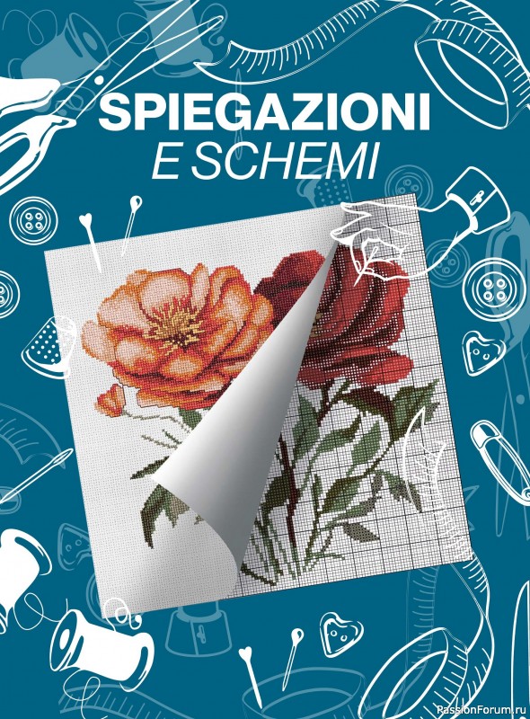 Коллекция вышивки в журнале &laquo;Profilo Punto Croce №12 2026&raquo;