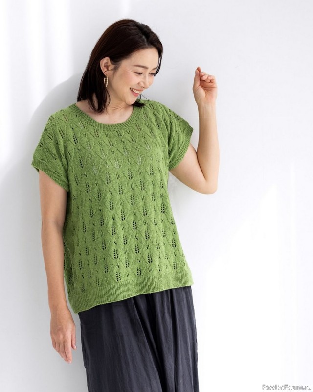 Вязаные модели в журнале «Knit Ange - Summer 2024»