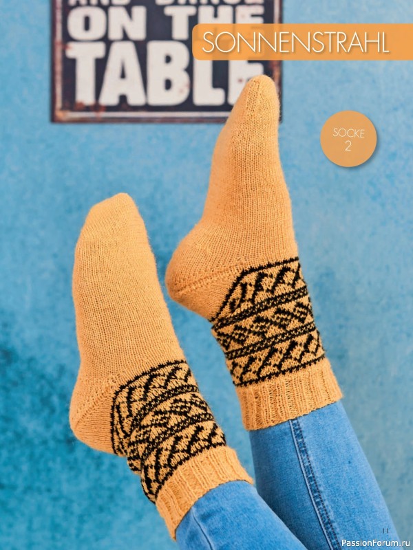 Вязаные модели в журнале «Sandra Sonderheft SA339 2026Sandra - Socken»