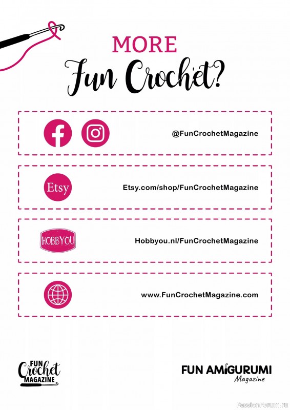 Вязаные проекты крючком в журнале &laquo;Fun Crochet Magazine №27 2026&raquo;