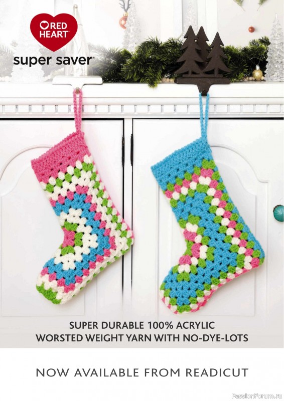 Вязаные проекты крючком в журнале «Your Crochet Christmas - 2025»