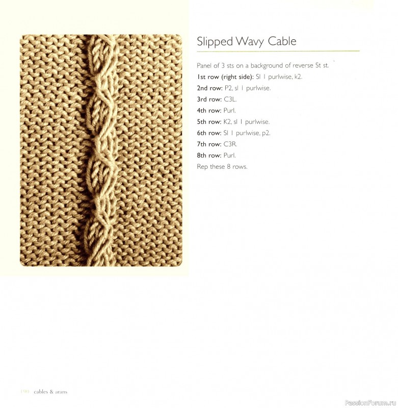 Вязаные проекты в книге «Cables & Aran Stitches-250 to Knit». Продолжение