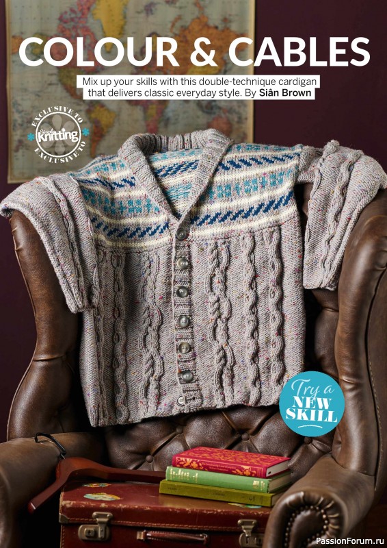 Вязаные проекты в журнале «Simply Knitting №274 2026»