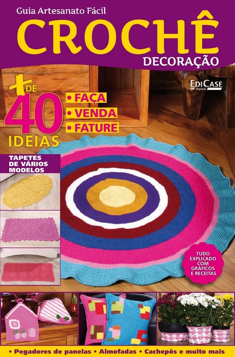 Вязаные проекты крючком в журнале &laquo;Artesanato Simples №7 2022 - Croche&raquo;