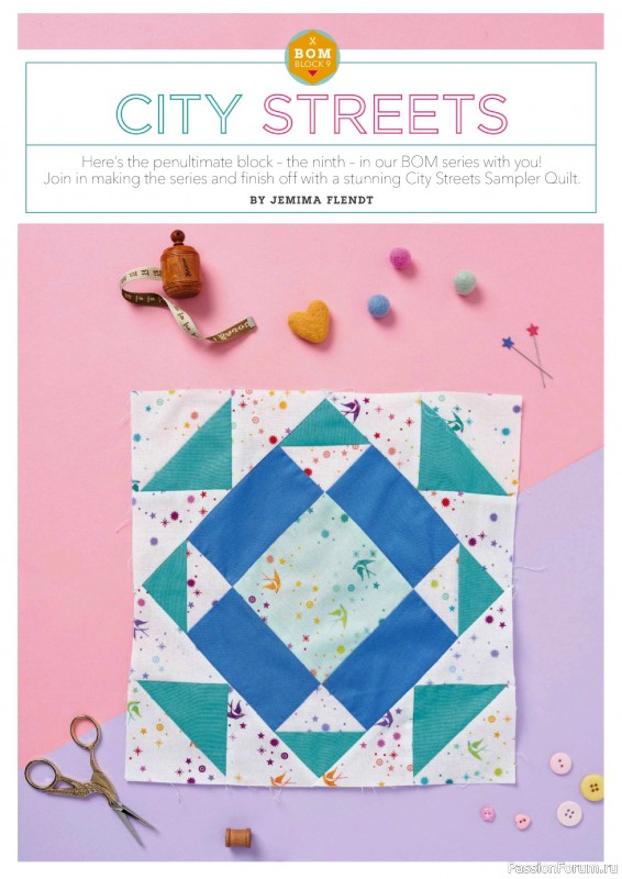 Коллекция проектов для рукодельниц в журнале «Love Patchwork & Quilting №155 2025»