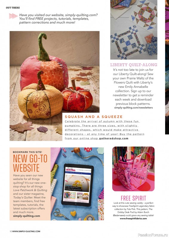 Коллекция проектов для рукодельниц в журнале &laquo;Love Patchwork & Quilting №167 2026&raquo;