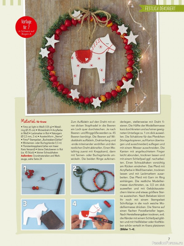 Коллекция проектов для рукодельниц в журнале «Mein Deko und Bastelspass №60 2025»