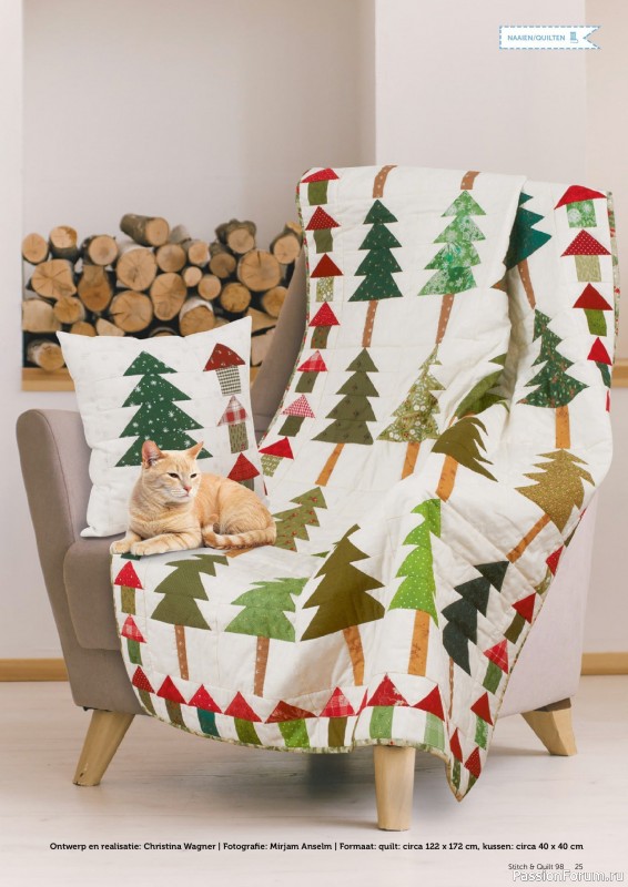 Коллекция проектов для рукодельниц в журнале «Stitch & Quilt №98 2026»