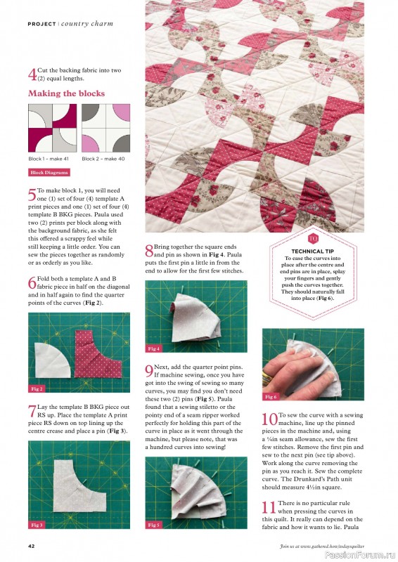 Коллекция проектов для рукодельниц в журнале «Todays Quilter №130 2025»
