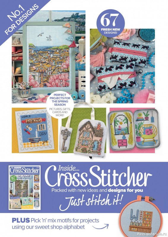 Коллекция вышивки в журнале &laquo;CrossStitcher №434 2026&raquo;