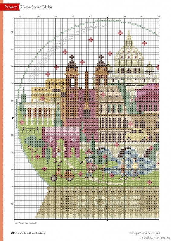 Коллекция вышивки в журнале &laquo;The World of Cross Stitching №372 2026&raquo;