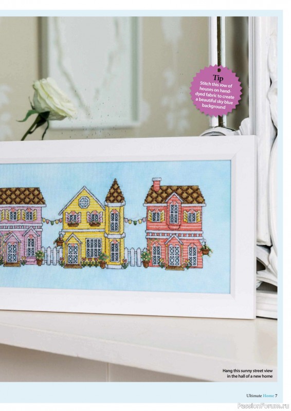 Коллекция вышивки в журнале &laquo;Ultimate CrossStitch &ndash; Home 2026&raquo;