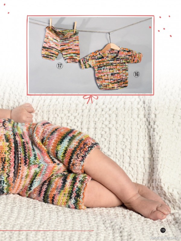 Вязаные модели для детей в журнале «Baby Maschenmode №69 2026»