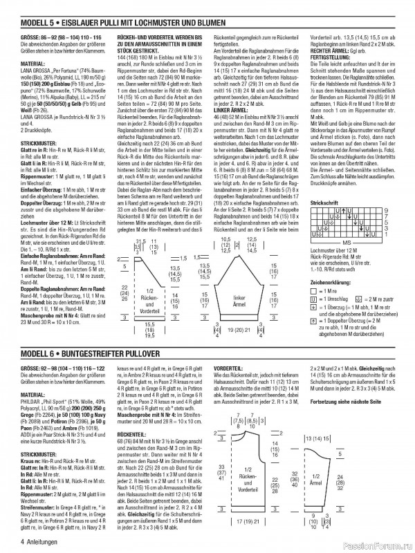 Вязаные модели для детей в журнале &laquo;Kinder Maschenmode №1 2026&raquo;