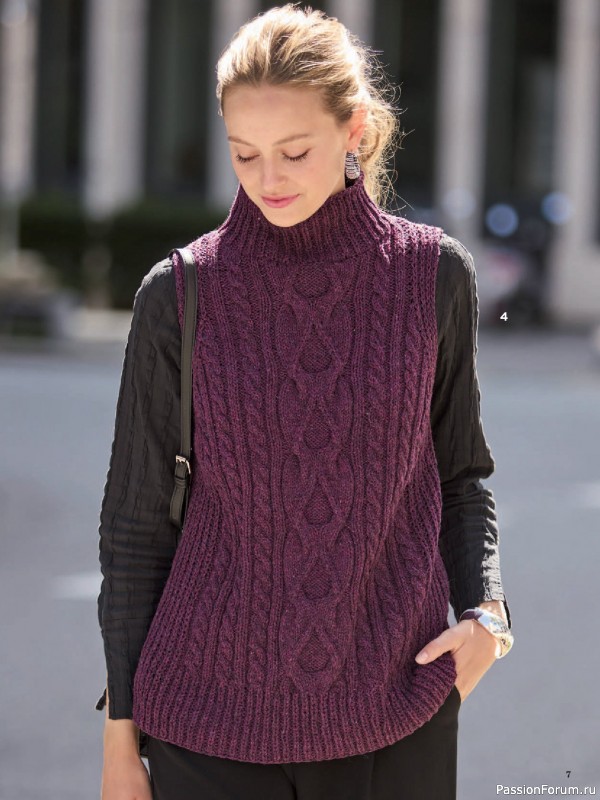 Вязаные модели в журнале &laquo;Sabrina №2 2026 Germany&raquo;