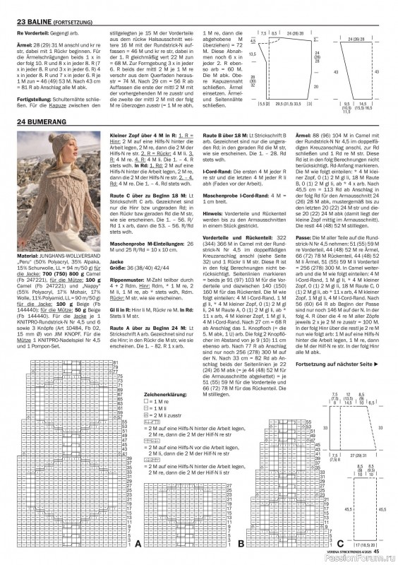 Вязаные модели в журнале «Verena Stricktrends №4 2025»