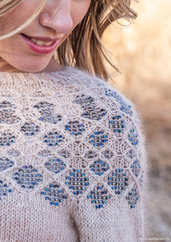 Вязаные проекты в книге «Shine! Knitting with Beads». Часть 2.