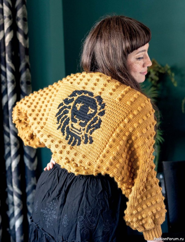 Вязаные проекты в книге &laquo;Zodiac Mosaic Crochet&raquo;.