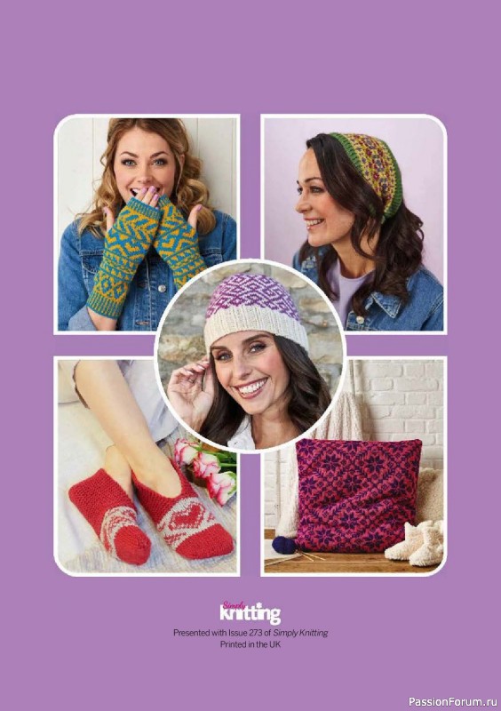 Вязаные проекты в журнале &laquo;Simply Knitting №273 2026&raquo;