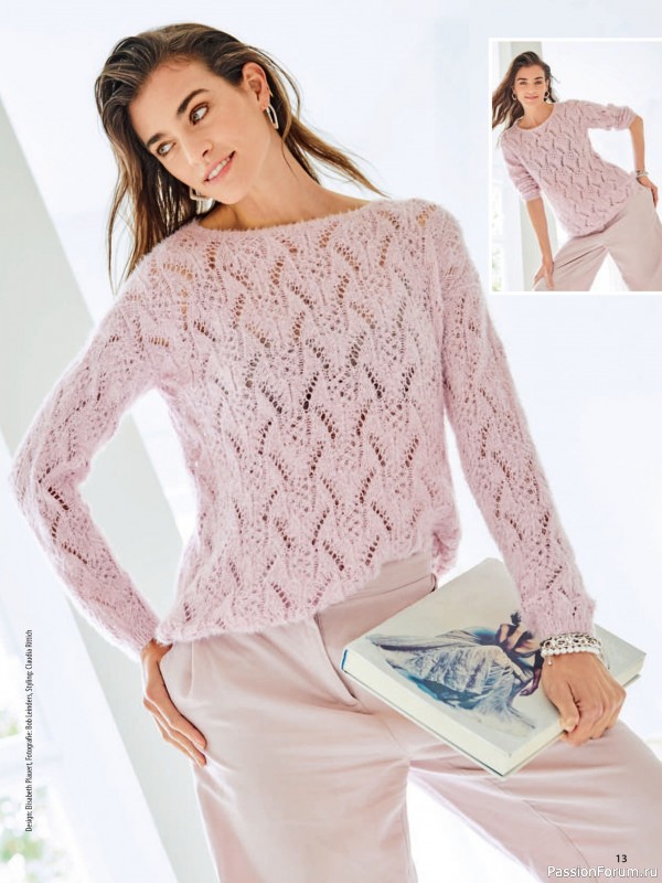 Вязаные проекты в журнале &laquo;Stricken und Hakeln №2 2026&raquo;