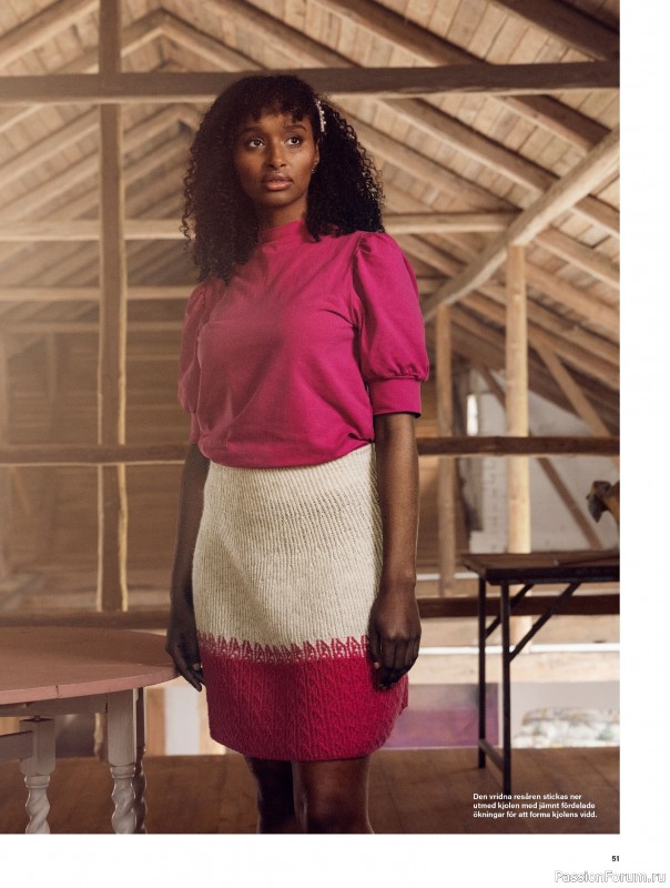 Коллекция проектов для рукодельниц в журнале «Stickat & Sant №6 2025»