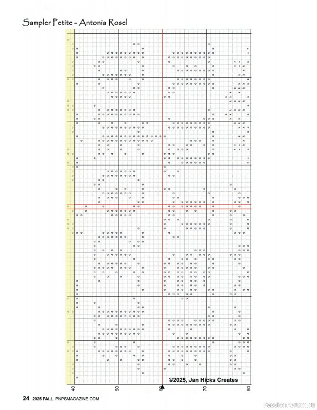 Коллекция вышивки в журнале «Punch Needle & Primitive Stitcher – Fall 2025»