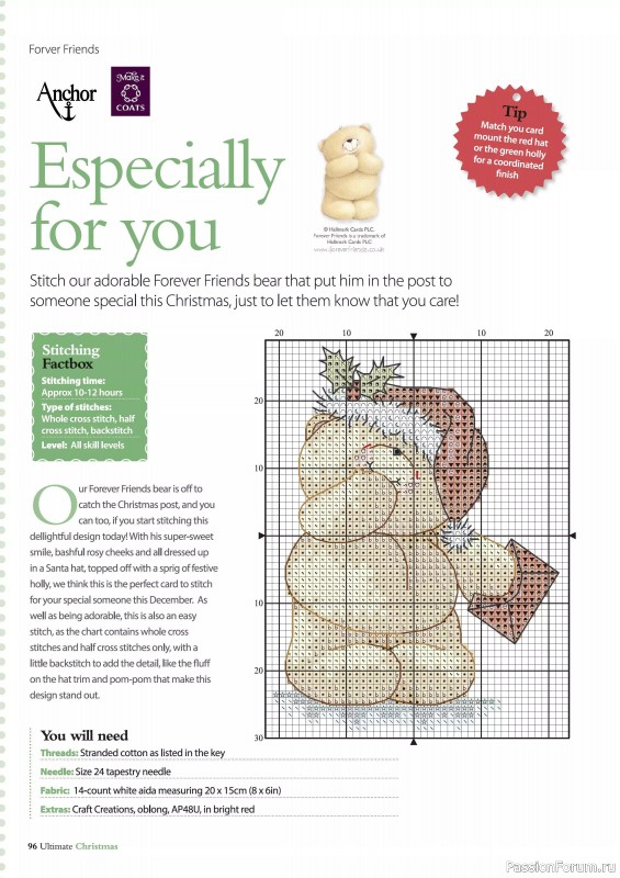 Коллекция вышивки в журнале «Ultimate Crossstitch Christmas №7 2025»