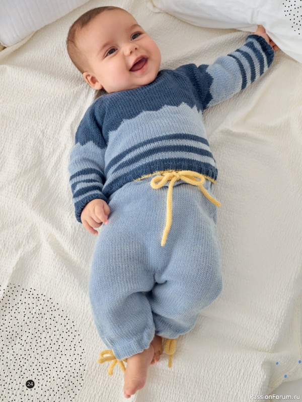 Вязаные модели для детей в журнале &laquo;Baby Maschenmode №70 2026&raquo;
