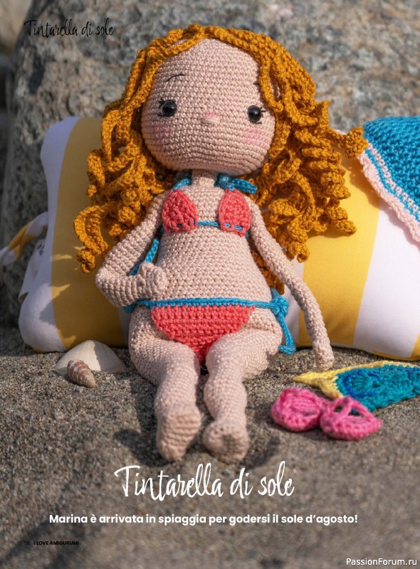 Вязаные проекты крючком в журнале «I Love Amigurumi №27 2025»